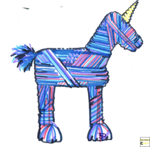 Basteln_Einhorn